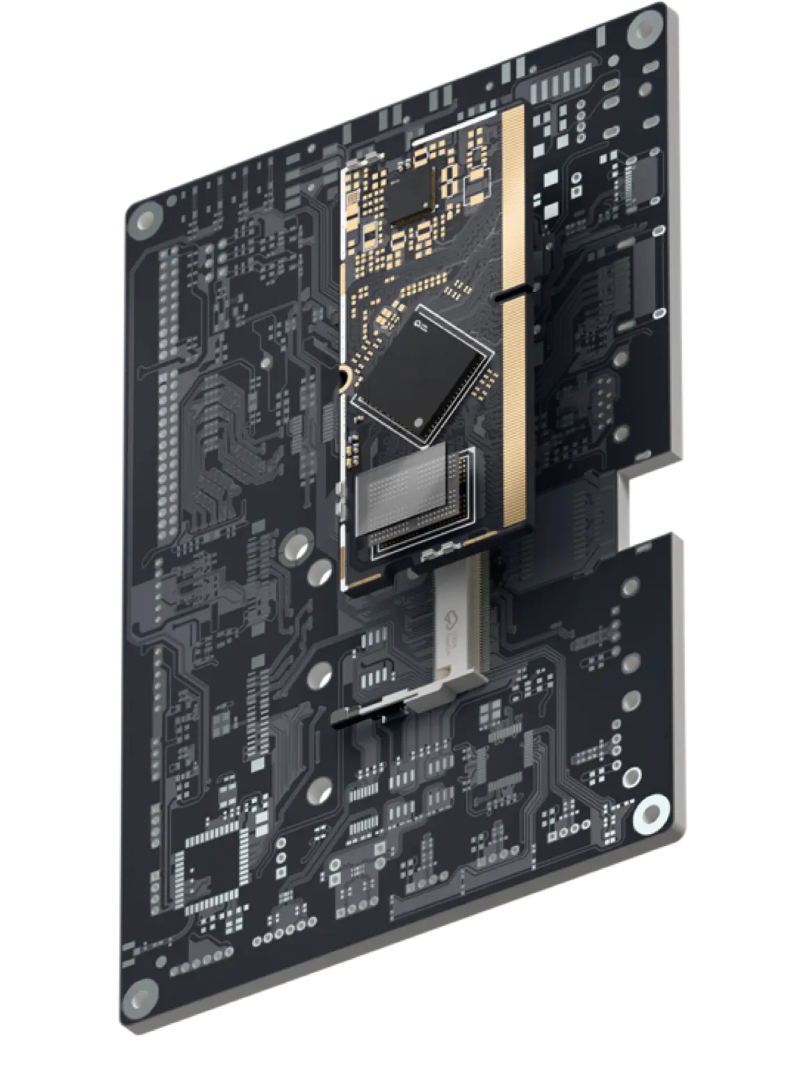Multilayer printed circuit board designed by AlSufun