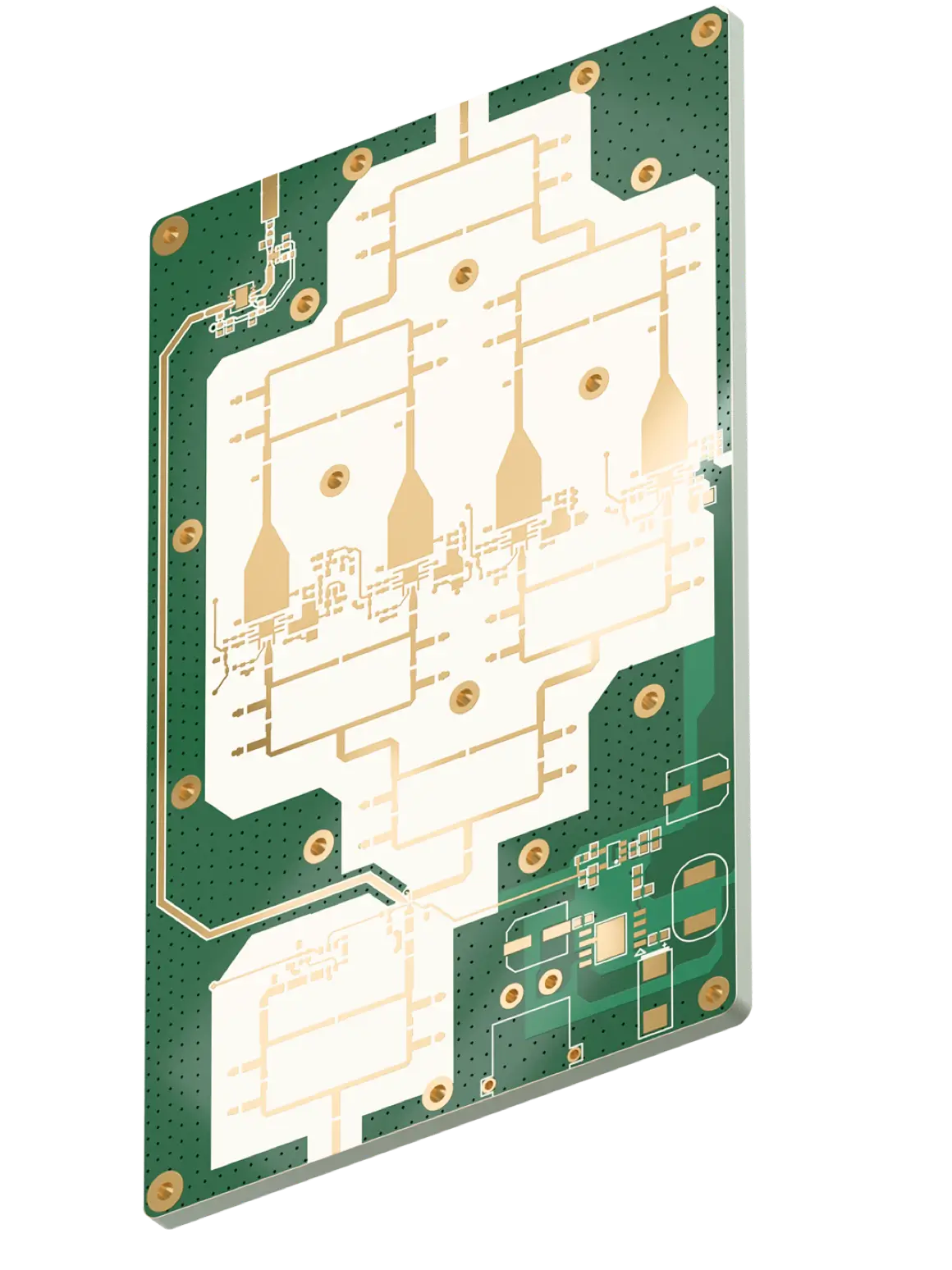 Assembled multilayer PCB designed by AlSufun